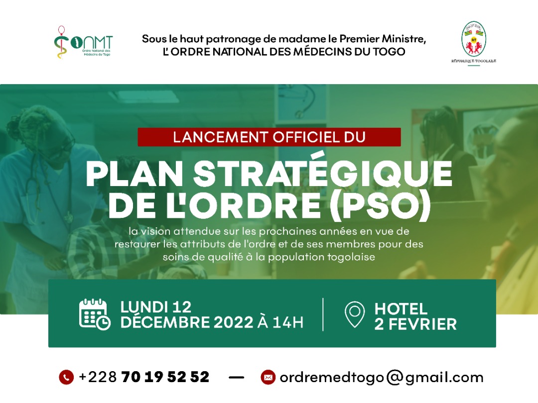 Lancement du Plan stratégique de l'Ordre